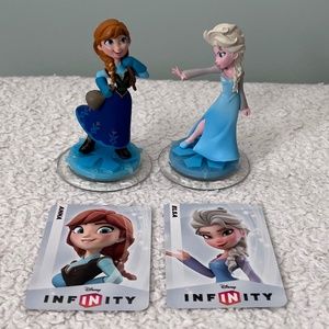 Disney Infinity Anna and Elsa Disney Infinity Figures